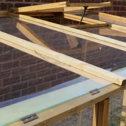 Mercia 8x4 Lean To Greenhouse With Adjustable Vent -Hozelock Shop mercia 8x4 lean to greenhouse with adjustable vent5029442076096 05c bq