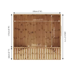 Mercia 8x8 Apex Shiplap Summer House With Double Door -Hozelock Shop mercia 8x8 apex shiplap summer house with double door5029442075969 02t BQ