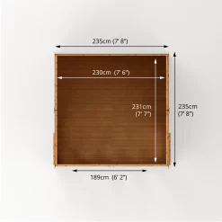 Mercia 8x8 Reverse Apex Tongue & Groove Summer House With Bi-fold Door 9 Mercia 8x8 Reverse Apex Tongue & Groove Summer House With Bi-fold Door -Hozelock Shop mercia 8x8 reverse apex tongue groove summer house with bi fold door5029442089720 02t bq