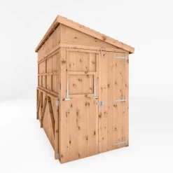 Mercia Garden Bar 9x4 Ft Pent Tongue & Groove Solid Wood Garden Bar With Single Door -Hozelock Shop mercia garden bar 9x4 ft pent tongue groove solid wood garden bar with single door5029442008752 03c