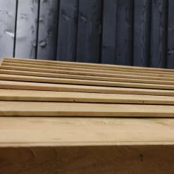 Mercia Single Solid Wood Log Store -Hozelock Shop mercia single solid wood log store5029442012612 04c