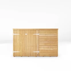 Mercia Solid Wood 3x6 Overlap Pent Bike Store -Hozelock Shop mercia solid wood 3x6 overlap pent bike store5029442089300 02c