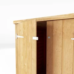 Mercia Solid Wood 3x6 Overlap Pent Bike Store -Hozelock Shop mercia solid wood 3x6 overlap pent bike store5029442089300 03c