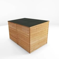 Mercia Solid Wood 4x6 Overlap Pent Bike Store -Hozelock Shop mercia solid wood 4x6 overlap pent bike store5029442089294 04c