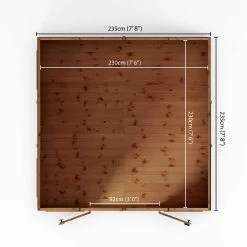 Mercia Sussex 8x8 Ft Apex Shiplap Wooden Summer House With Double Door -Hozelock Shop mercia sussex 8x8 ft apex shiplap wooden summer house with double door5029442006901 02t