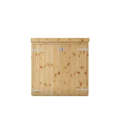 Mercia Tongue & Groove Solid Wood 3x5 Pent Garden Storage -Hozelock Shop mercia tongue groove solid wood 3x5 pent garden storage5029442008172 02c
