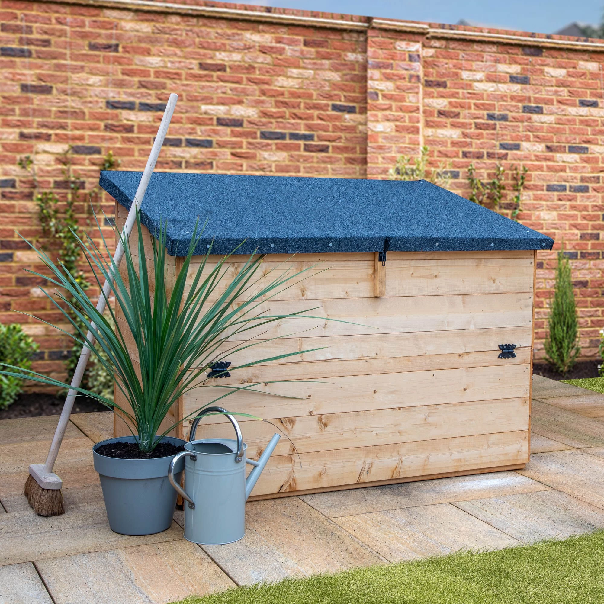 Mercia Tongue & groove Solid wood Lift up sloping Garden storage Mercia Tongue & Groove Solid Wood Lift Up Sloping Garden Storage -Hozelock Shop mercia tongue groove solid wood lift up sloping garden storage5029442006659 01i