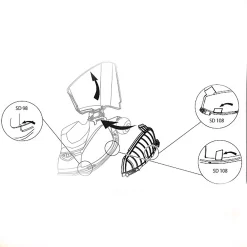 Mountfield Mulching Plug SD98 -Hozelock Shop mountfield mulching plug sd988008984632547 01t