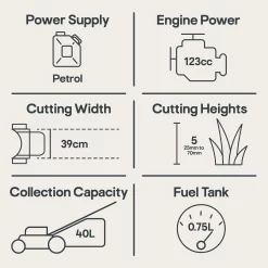 Mountfield SP164 123cc Petrol Lawnmower -Hozelock Shop mountfield sp164 123cc petrol lawnmower8008984817982 01t EN bq