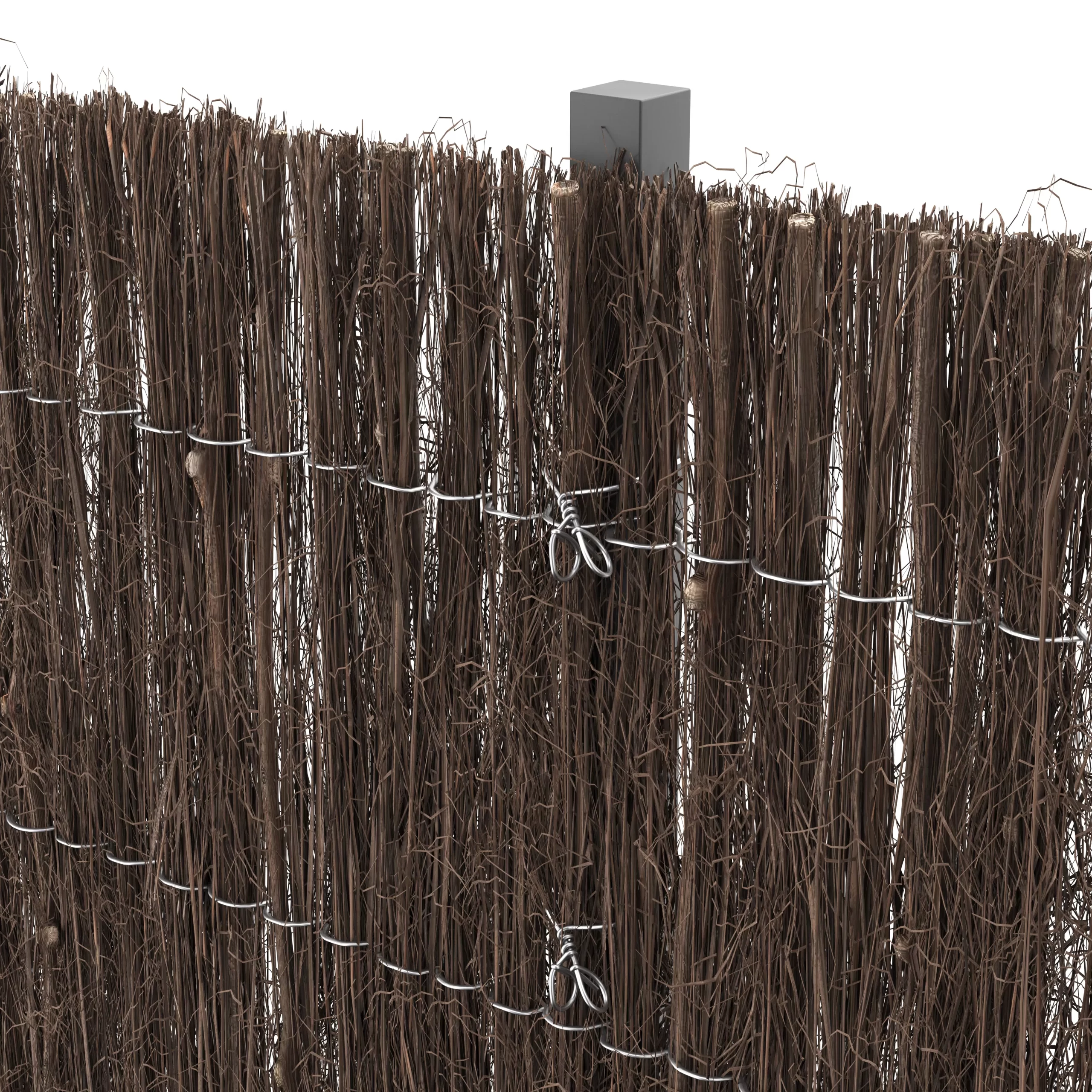 Natural Brushwood Garden screen (H)1m (W)3m Natural Brushwood Garden Screen (H)1m (W)3m -Hozelock Shop natural brushwood garden screen h 1m w 3m3663602428084 38c scaled