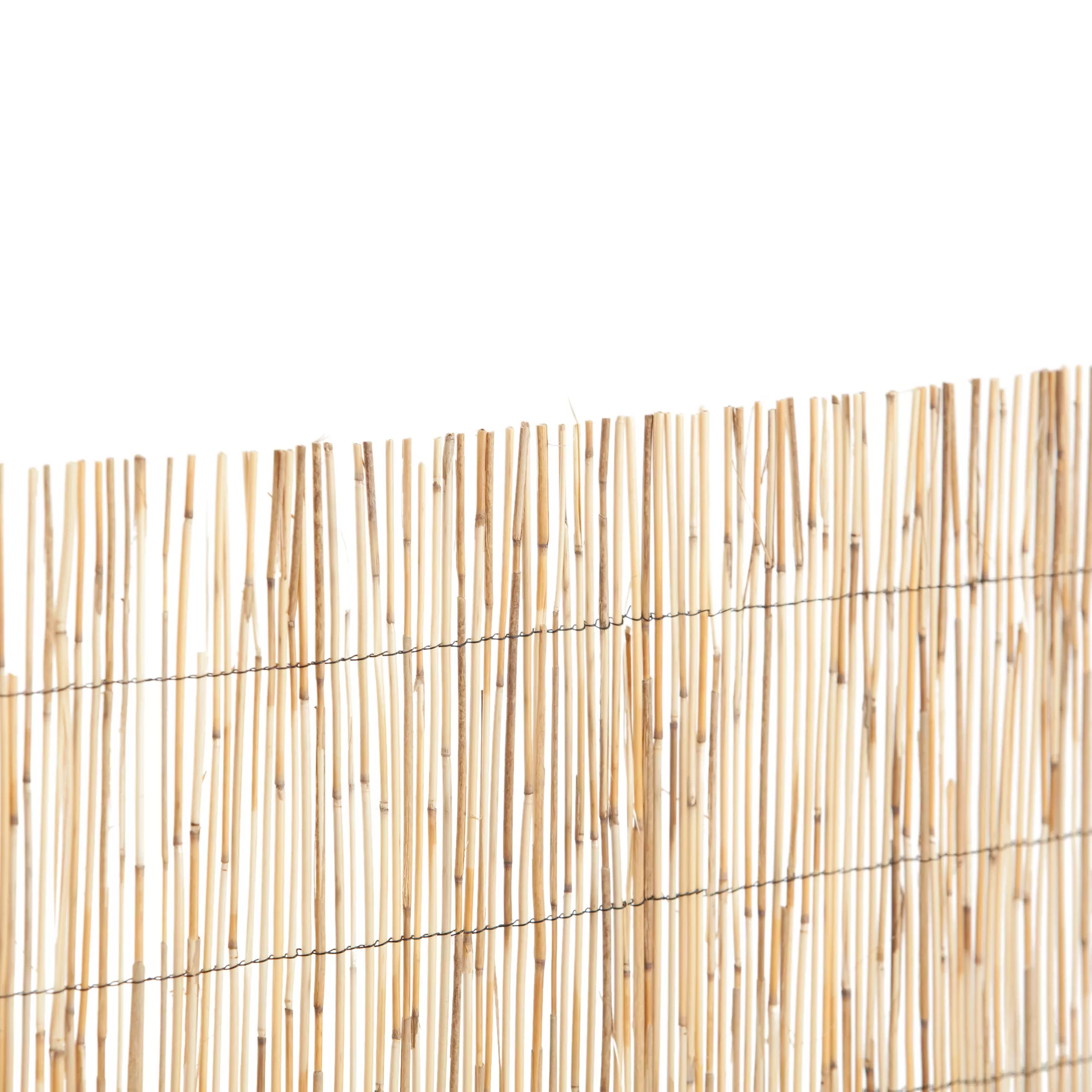Natural Reed Garden screen (H)1.8m (W)3m Natural Reed Garden Screen (H)1.8m (W)3m -Hozelock Shop natural reed garden screen h 1 8m w 3m3663602428060 36c