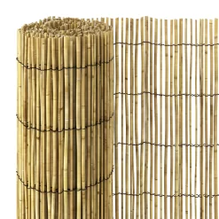 Natural Reed Garden Screen (H)1m (W)3m -Hozelock Shop natural reed garden screen h 1m w 3m3663602428046 37c