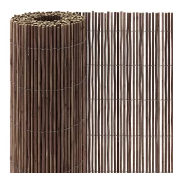 Natural Wicker Garden Screen (H)1m (W)3m