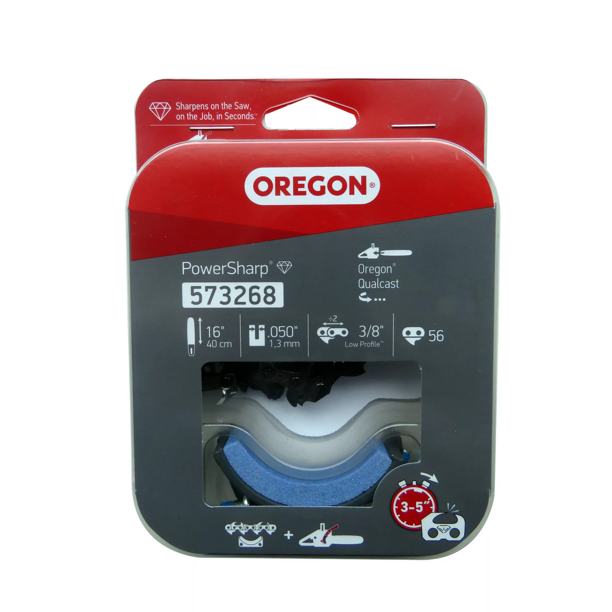Oregon 573268 ⅜" Chainsaw chain Oregon 573268 ⅜" Chainsaw Chain -Hozelock Shop oregon 573268 chainsaw chain5400182218418 08c