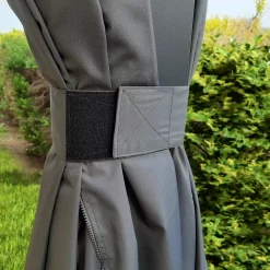 Palram - Canopia Dallas Grey Polyester (PES) Gazebo Curtain, Pack Of 4 (L)2120mm (W)5070mm -Hozelock Shop palram canopia dallas grey polyester pes gazebo curtain pack of 4 l 2120mm w 5070mm7290108602715 04i