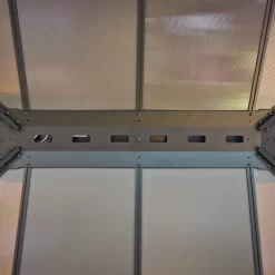 Palram - Canopia Dallas Grey Rectangular Gazebo, (W)6.12m (D)3.64m - Assembly Required -Hozelock Shop palram canopia dallas grey rectangular gazebo w 6 12m d 3 64m assembly required7290108601954 08i bq