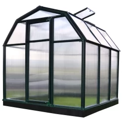 Palram - Canopia Eco Grow Green 6x6 Greenhouse -Hozelock Shop palram canopia eco grow green 6x6 greenhouse7290103121228 01c bq