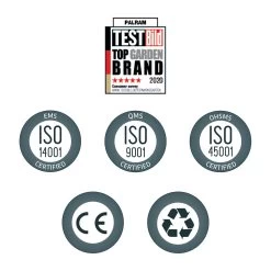 Palram - Canopia Feria Grey Non-retractable Awning, (L)6.06m (H)3.05m (W)3.85m -Hozelock Shop palram canopia feria grey non retractable awning l 6 06m h 3 05m w 3 85m7290108134858 03t bq