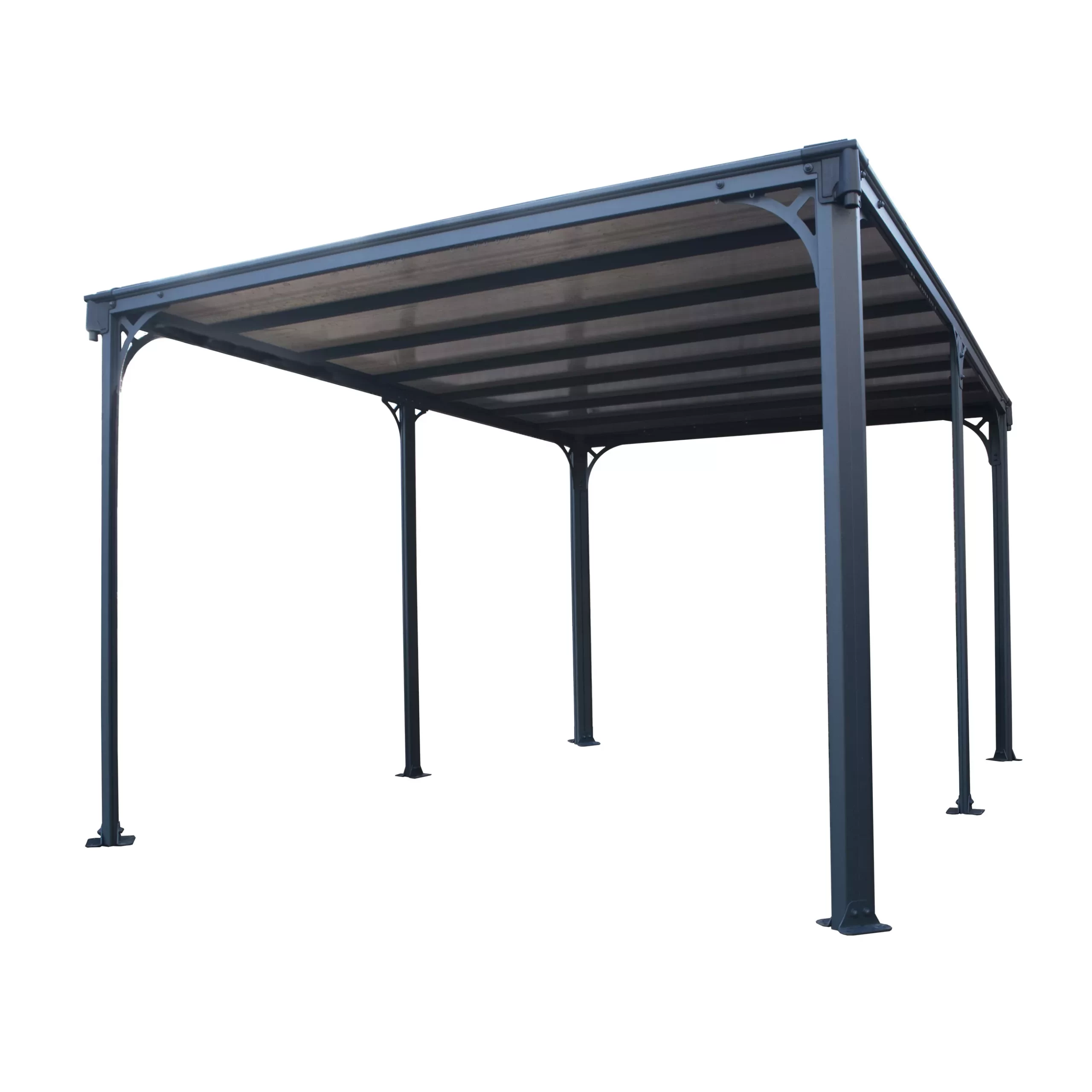Palram - Canopia Milano Grey Rectangular Gazebo, (W)4.26m (D)3.09m - Assembly required Palram - Canopia Milano Grey Rectangular Gazebo, (W)4.26m (D)3.09m - Assembly Required -Hozelock Shop palram canopia milano grey rectangular gazebo w 4 26m d 3 09m assembly required7290108136241 01c bq scaled
