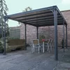 Palram - Canopia Milano Grey Rectangular Gazebo, (W)4.26m (D)3.09m - Assembly Required -Hozelock Shop palram canopia milano grey rectangular gazebo w 4 26m d 3 09m assembly required7290108136241 03i bq