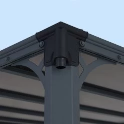 Palram - Canopia Milano Grey Rectangular Gazebo, (W)4.26m (D)3.09m - Assembly Required 8 Palram - Canopia Milano Grey Rectangular Gazebo, (W)4.26m (D)3.09m - Assembly Required -Hozelock Shop palram canopia milano grey rectangular gazebo w 4 26m d 3 09m assembly required7290108136241 07i bq