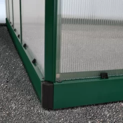 Palram - Canopia Mythos Green 6X6 Greenhouse 4 Palram - Canopia Mythos Green 6X6 Greenhouse -Hozelock Shop palram canopia mythos green 6x6 greenhouse7290103110949 37c BQ