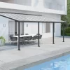 Palram - Canopia Olympia Grey Non-retractable Awning, (L)7.39m (H)3.05m (W)2.95m -Hozelock Shop palram canopia olympia grey non retractable awning l 7 39m h 3 05m w 2 95m7290108134339 01i bq