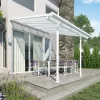 Palram - Canopia Sierra White Non-retractable Awning, (L)3.14m (H)3.05m (W)2.99m -Hozelock Shop palram canopia sierra white non retractable awning l 3 14m h 3 05m w 2 99m7290108130300 01i bq