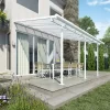 Palram - Canopia Sierra White Non-retractable Awning, (L)4.34m (H)3.05m (W)2.99m -Hozelock Shop palram canopia sierra white non retractable awning l 4 34m h 3 05m w 2 99m7290108130287 01i bq