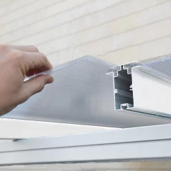 Palram - Canopia Sierra White Non-retractable Awning, (L)6.19m (H)3.05m (W)2.99m -Hozelock Shop palram canopia sierra white non retractable awning l 6 19m h 3 05m w 2 99m7290108130546 07i bq