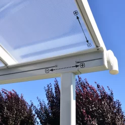 Palram - Canopia Sierra White Non-retractable Awning, (L)8.6m (H)3.05m (W)2.95m 8 Palram - Canopia Sierra White Non-retractable Awning, (L)8.6m (H)3.05m (W)2.95m -Hozelock Shop palram canopia sierra white non retractable awning l 8 6m h 3 05m w 2 95m7290108130560 05i bq