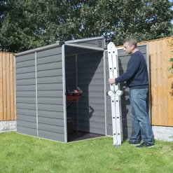 Palram - Canopia Skylight 4x6 Pent Dark Grey Plastic Shed With Floor 5 Palram - Canopia Skylight 4x6 Pent Dark Grey Plastic Shed With Floor -Hozelock Shop palram canopia skylight 4x6 pent dark grey plastic shed with floor7290108132717 03i BQ