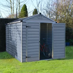 Palram - Canopia Skylight 6x10 Apex Dark Grey Plastic Shed With Floor 5 Palram - Canopia Skylight 6x10 Apex Dark Grey Plastic Shed With Floor -Hozelock Shop palram canopia skylight 6x10 apex dark grey plastic shed with floor7290103124076 02i BQ