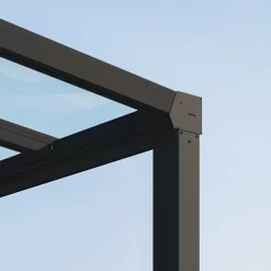 Palram - Canopia Stockholm Grey Non-retractable Awning, (L)5.15m (H)3.24m (W)3.41m -Hozelock Shop palram canopia stockholm grey non retractable awning l 5 15m h 3 24m w 3 41m7290108602500 03i bq