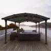 Palram - Canopia Tucson Grey Rectangular Gazebo, (W)5.02m (D)3.59m - Assembly Required -Hozelock Shop palram canopia tucson grey rectangular gazebo w 5 02m d 3 59m assembly required7290108601626 01i bq
