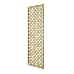 Pine Trellis Panel, Pack Of 4 (W)60cm X (H)180cm -Hozelock Shop pine trellis panel pack of 4 w 60cm x h 180cm5013053169933 02bq