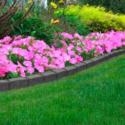 Primeur Grey Rubber Roman Stone Edging Roll (H)8.8cm (L)1.2m -Hozelock Shop primeur grey rubber roman stone edging roll h 8 8cm l 1 2m5907736267477 03i bq