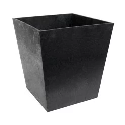 Primeur Sonata Slate Plain Square Plant Pot (Dia)30cm