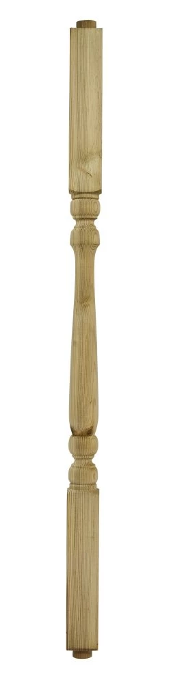 Richard Burbidge Colonial Softwood Deck Spindle (H)0.81m (W)41mm (T)41mm, Pack Of 10