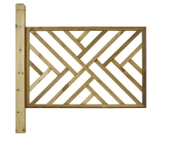 Richard Burbidge Crosshatch Softwood Decking Running Kit