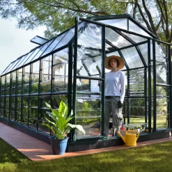 Rion Grand Gardner Green 8x20 Greenhouse -Hozelock Shop rion grand gardner green 8x20 greenhouse7290103121648 03i
