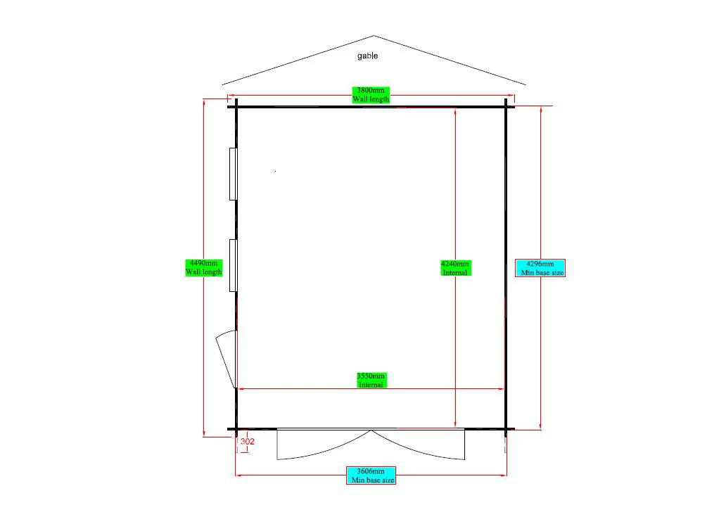 Shire 13x15 Bradenham Wooden Garage (Base included) - Assembly service included Shire 13x15 Bradenham Wooden Garage (Base Included) - Assembly Service Included -Hozelock Shop shire 13x15 bradenham wooden garage base included assembly service included5019804218387 02t