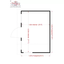 Shire 8x6 Loft Whitewood Pine Playhouse Assembly Required -Hozelock Shop shire 8x6 loft whitewood pine playhouse assembly required5019804111770 02t