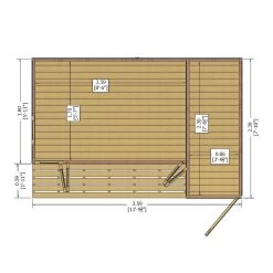 Shire Aster 12x8 Pent Shiplap Wooden Summer House - Assembly Service Included 4 Shire Aster 12x8 Pent Shiplap Wooden Summer House - Assembly Service Included -Hozelock Shop shire aster 12x8 pent shiplap wooden summer house assembly service included5019804118908 02t bq