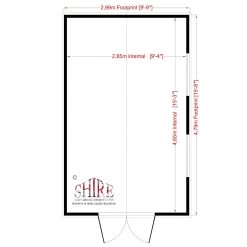 Shire Bison 16x10 Glass Apex Shiplap Wooden Workshop - Base Not Included -Hozelock Shop shire bison 16x10 glass apex shiplap wooden workshop base not included5019804119127 02t bq
