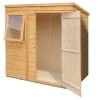 Shire Caldey 6x4 Ft Pent Shiplap Wooden Shed With Floor - Assembly Service Included -Hozelock Shop shire caldey 6x4 ft pent shiplap wooden shed with floor assembly service included5019804665419 01c bq