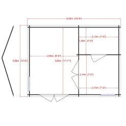 Shire Firestone 13x17 Toughened Glass Apex Tongue & Groove Wooden Cabin - Assembly Service Included -Hozelock Shop shire firestone 13x17 toughened glass apex tongue groove wooden cabin assembly service included5019804119950 02t bq
