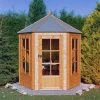 Shire Gazebo 7x7 Shiplap Wooden Summer House 1 Shire Gazebo 7x7 Shiplap Wooden Summer House -Hozelock Shop shire gazebo 7x7 shiplap wooden summer house5019804118953 02i