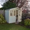 Shire Haddon 7x5 Glass Apex Shiplap Wooden Summer House - Base Not Included -Hozelock Shop shire haddon 7x5 glass apex shiplap wooden summer house base not included5019804118816 02i bq