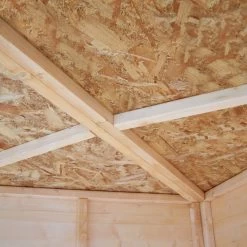 Shire Hampton 8x8 Glass Pent Shiplap Wooden Summer House - Base Not Included -Hozelock Shop shire hampton 8x8 glass pent shiplap wooden summer house base not included5019804889839 38c